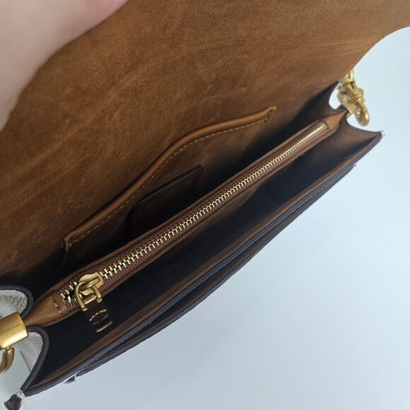 Elevated Coach Ivory Designer Bag - Picture 2 of 10